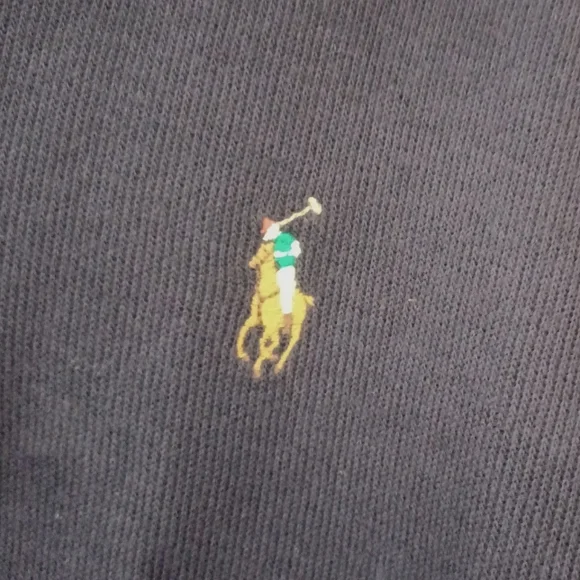 Men's Polo Ralph Lauren Estate Rib Quarter Zip Large - Picture 9 of 10
